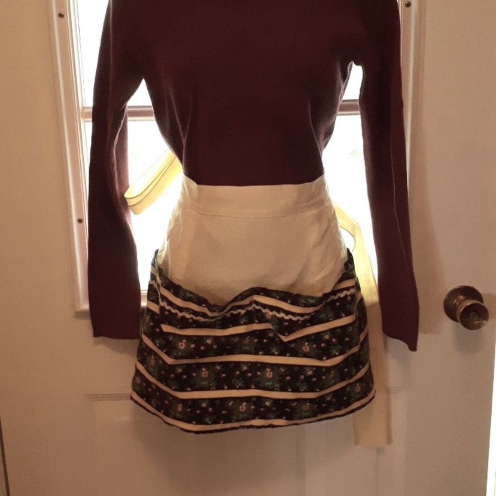 Vintage cotton apron